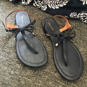 Navy Blue, twice-worn Nautica Sandals